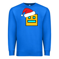True Royal Geometry Dash Premium Sweatshirt - PixelWave