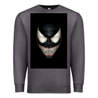 Charcoal Heather The venom Premium Sweatshirt - PixelWave