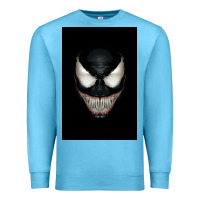 Ocean Blue The venom Premium Sweatshirt - PixelWave