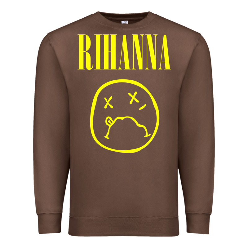 Grunge Rihanna Premium Sweatshirt by PixelWave | Teevron