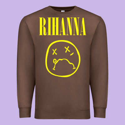 Grunge Rihanna Premium Sweatshirt Designed By Pixelwave
