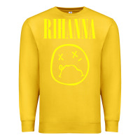 Lemon Grunge Rihanna Premium Sweatshirt - PixelWave