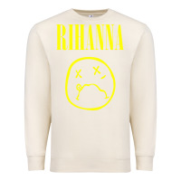 Sandshell Grunge Rihanna Premium Sweatshirt - PixelWave