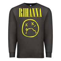Smoke Grunge Rihanna Premium Sweatshirt - PixelWave