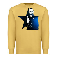 Antique Gold ringo starr 01 Premium Sweatshirt - PixelWave