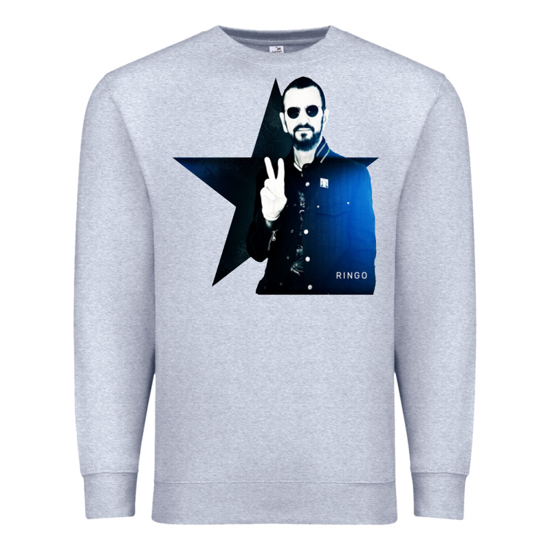 Ringo Starr 01 Premium Sweatshirt by PixelWave | Teevron