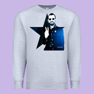 Ringo Starr 01 Premium Sweatshirt Designed By Pixelwave