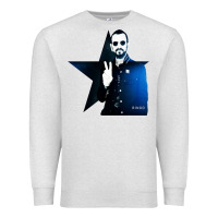 Oatmeal Heather ringo starr 01 Premium Sweatshirt - PixelWave