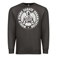 Smoke World Oyama Karate Organization ( white ) Premium Sweatshirt - PixelWave