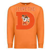 Carrot i love the d broncos football quote Premium Sweatshirt - PixelWave