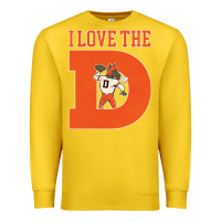 Lemon i love the d broncos football quote Premium Sweatshirt - PixelWave