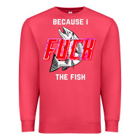Cardinal because i fuck the fish Premium Sweatshirt - PixelWave