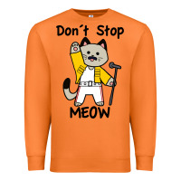 Carrot Don´t Stop Meow Premium Sweatshirt - PixelWave