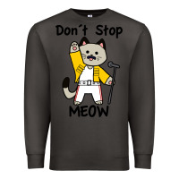Smoke Don´t Stop Meow Premium Sweatshirt - PixelWave