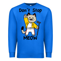 True Royal Don´t Stop Meow Premium Sweatshirt - PixelWave