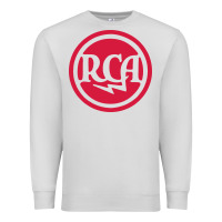 Dove Grey rca radio tubes Premium Sweatshirt - PixelWave