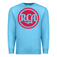 Ocean Blue rca radio tubes Premium Sweatshirt - PixelWave