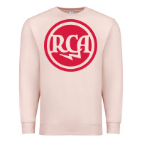 Pale Pink rca radio tubes Premium Sweatshirt - PixelWave
