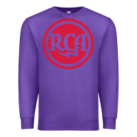 Purple rca radio tubes Premium Sweatshirt - PixelWave