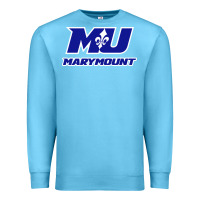 Ocean Blue marymount university vectorized Premium Sweatshirt - PixelWave