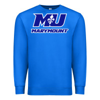 True Royal marymount university vectorized Premium Sweatshirt - PixelWave