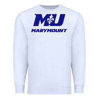 White marymount university vectorized Premium Sweatshirt - PixelWave