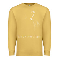 Antique Gold clap your hand say yeah Premium Sweatshirt - PixelWave