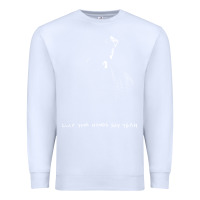 White clap your hand say yeah Premium Sweatshirt - PixelWave