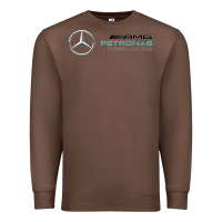 Chestnut mercedis f1 Premium Sweatshirt - PixelWave