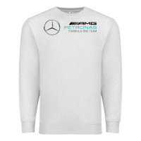 Oatmeal Heather mercedis f1 Premium Sweatshirt - PixelWave