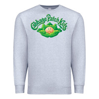 Heather Grey Cabbage Patch Kids Essential Premium Sweatshirt - PixelWave