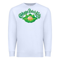 White Cabbage Patch Kids Essential Premium Sweatshirt - PixelWave