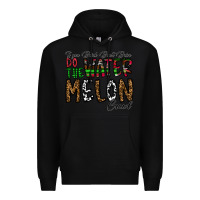 Black If you Drink Don't Drive Do the Watermelon Crawl Premium Hoodie - CowhideDigitalArt