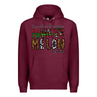 Burgundy If you Drink Don't Drive Do the Watermelon Crawl Premium Hoodie - CowhideDigitalArt
