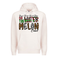 Pale Pink If you Drink Don't Drive Do the Watermelon Crawl Premium Hoodie - CowhideDigitalArt
