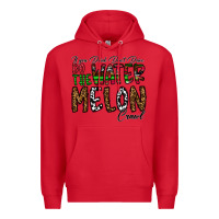 Red If you Drink Don't Drive Do the Watermelon Crawl Premium Hoodie - CowhideDigitalArt