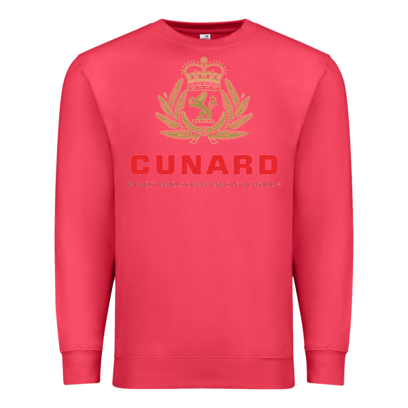 Luxury Cruises Cunard Premium Sweatshirt by PixelWave | Teevron