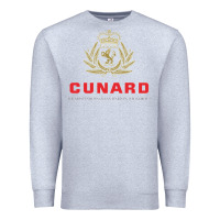 Heather Grey luxury cruises cunard Premium Sweatshirt - PixelWave