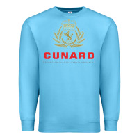 Ocean Blue luxury cruises cunard Premium Sweatshirt - PixelWave