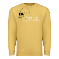 Antique Gold studio vader   star Premium Sweatshirt - PixelWave