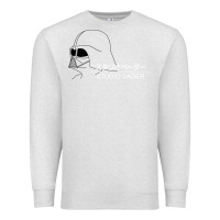 Oatmeal Heather studio vader   star Premium Sweatshirt - PixelWave
