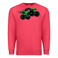 Cardinal monster truck grave digger Premium Sweatshirt - PixelWave