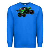 True Royal monster truck grave digger Premium Sweatshirt - PixelWave