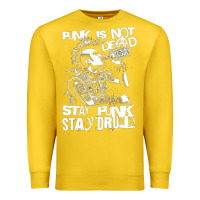 Lemon Stay Punk Stay Drunk Premium Sweatshirt - PixelWave