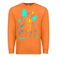 Carrot Spacegodzilla Premium Sweatshirt - PixelWave