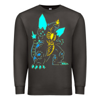 Smoke Spacegodzilla Premium Sweatshirt - PixelWave