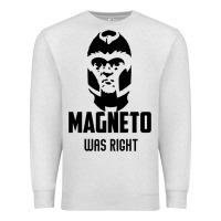 Magneto Was Right Premium Sweatshirt | Teevron