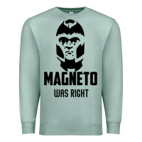 Seafoam magneto was right Premium Sweatshirt - PixelWave