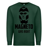Sports Green magneto was right Premium Sweatshirt - PixelWave