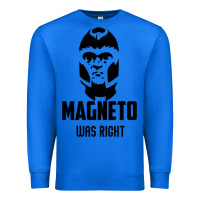 True Royal magneto was right Premium Sweatshirt - PixelWave